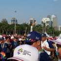 Puncak Pawai, Obor Asian Games Diarak Dari Monas Menuju GBK