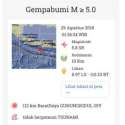 Yogyakarta Dilanda Gempa 5,8 SR, Tak Berpotensi Tsunami