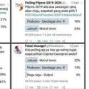 Hasil Polling Medsos Bukti Animo Mengganti Presiden Tinggi