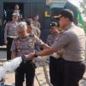 Atasi Kekeringan, Polres Serang Kirim Bantuan Air Bersih