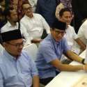 Sandi Serahkan Laporan  Awal Dana Kampanye Pilpres 2019