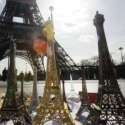Polisi Perancis Sita 20 Ton Miniatur Menara Eiffel