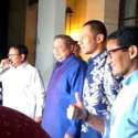 SBY Dan AHY Sambut Langsung Kedatangan Prabowo-Sandi