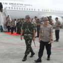 Panglima TNI Dan Kapolri Mendarat Di Bandara Lombok