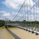 Tahun Ini, PUPR Bangun 134 Jembatan Gantung Di 20 Provinsi