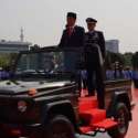 Presiden Jokowi Disambut Panglima TNI Di Cilangkap