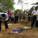 Kakek Tewas Di Tengah Sawah Dengan Telinga Berdarah