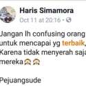 Akun Facebook Haris Simamora Dipenuhi Ungkapan Kemarahan