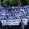 Aksi Jilid II, Bendera Tauhid Raksasa Dipajang Di Masjid Istiqlal