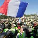 Hampir Seperempat Juta Warga Perancis Turun Ke Jalan Protes Kenaikan Harga BBM