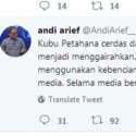 Andi Arief: Petahana Kehilangan Tema Gunakan Kebencian Sebagai Senjata