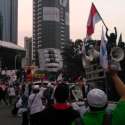 Aksi Bela Tauhid II Acungkan Jari Ala Prabowo-Sandi
