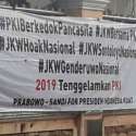 Diduga Playing Victim, Polisi Harus Kejar Otak Spanduk #JKWBersamaPKI