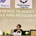 Menlu Retno Pimpin Sidang Pleno Perundingan Persetujuan Global Migrasi