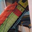 Ramp Door Patah, Truk Nyemplung Laut Di Bakauheni