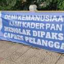 Spanduk PAN Tolak Capres Pelanggar HAM Dipasang Pihak Ketiga Untuk Tabuh Genderang