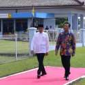 Dari Yogyakarta, Presiden Jokowi Langsung Terbang Ke Lampung