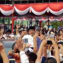 Safari Maulid, Sandiaga Bertemu Gus Nur Di Masjid Aek Kanopan