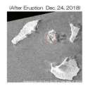 Citra Satelit Jepang Perlihatkan Kondisi Anak Krakatau Setelah Erupsi