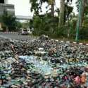 Polda Metro Musnahkan 8.350 Botol Miras Hasil Operasi Pekat Jaya