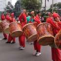 Gendang Tambua Tasa Warnai Car Free Day Di Sudirman Jakarta