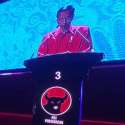 Azan Zuhur, Jokowi Berhenti Sejenak Sambutan Di Rakornas PDIP
