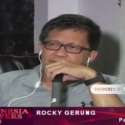 Rocky Gerung Seperti Sudah Tidak Punya Urat Takut