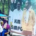 KM AMPG Tebar Ratusan Baliho Dukung Jokowi