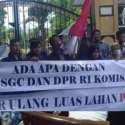 Datangi DPRD Lampung, Mahasiswa 'Gugat' SGC Kembalikan Tanah Ulayat