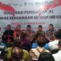 Kumpul Di LPOI, Ratusan Pemuka Agama Deklarasi Pemilu Damai