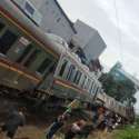 KRL Bogor-Kota/Jatinegara Sebaliknya Masih Lumpuh