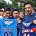 Usai Main Basket, AHY Cocokkan Jadwal Kampanye Bareng Prabowo-Sandi