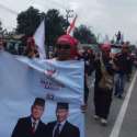 Hari Ketiga, Longmarch Buruh Menangkan Prabowo-Sandi Disambut Hangat Masyarakat
