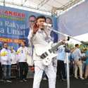 Rhoma Irama Ajak Kader Idaman Dan Penggemar Soneta Pilih PAN