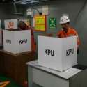 Ribuan Pekerja PHE Mencoblos di TPS Lepas Pantai