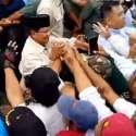 Ribuan Warga Yogyakarta Antusias Sambut Kedatangan Prabowo