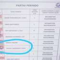 Nama Caleg Perindo Salah Cetak Di Surat Suara