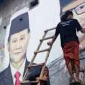 Agar Tak Diturunkan Paksa, Warga Buat Mural Prabowo-Sandi