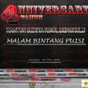 Rayakan HUT Ke-4, RMOL Bengkulu Gelar Malam Bintang Puisi