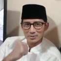 Masih Tampak Lemas, Sandiaga Semangati Emak-Emak Kawal Pemilu Jujur Adil