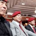 Prabowo Dan Sejumlah Tokoh Hadiri Upacara HUT Kopassus