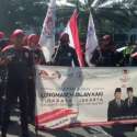 Longmarch Buruh Menangkan 02 Sudah Di Jabar, Sampai Jakarta Saat Kampanye Akbar Di GBK
