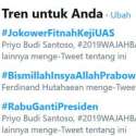 Tagar #JokowerFitnahKejiUAS Jadi Trending Topik Teratas
