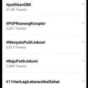 #PutihkanGBK Trending Topics Sehari Jelang Kampanye Akbar Prabowo-Sandi
