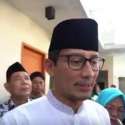 Terbang Ke Surabaya, Sandiaga Takziah Ke Anggota KPPS Meninggal