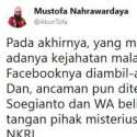 Facebook Pakar IT Diblokir Setelah Ngaku Temukan 57 Ribu Input Situng Salah