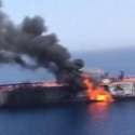 AS Tuding Iran Dalang Di Balik Serangan Dua Kapal Tanker Di Teluk Oman