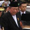 Ucapan Duka Bersahutan Saat SBY Hendak Tinggalkan Makam Istri