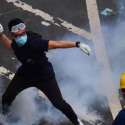 Peluru Karet Dan Gas Air Mata Warnai Unjuk Rasa Tolak RUU Ekstradisi Hong Kong