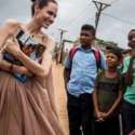 Berkunjung Ke Kolombia, Angelina Jolie Khawatirkan Nasib 20 Ribu Anak Venezuela